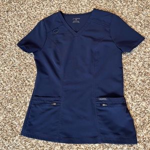 Navy XS Scrub Top